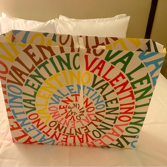 Brand new authentic limited edition made in Italy Valentino shopping bag